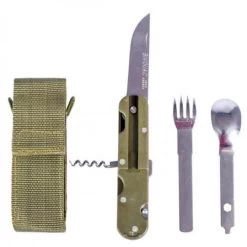 CAO Couteau Bivouac Inox Avec Housse