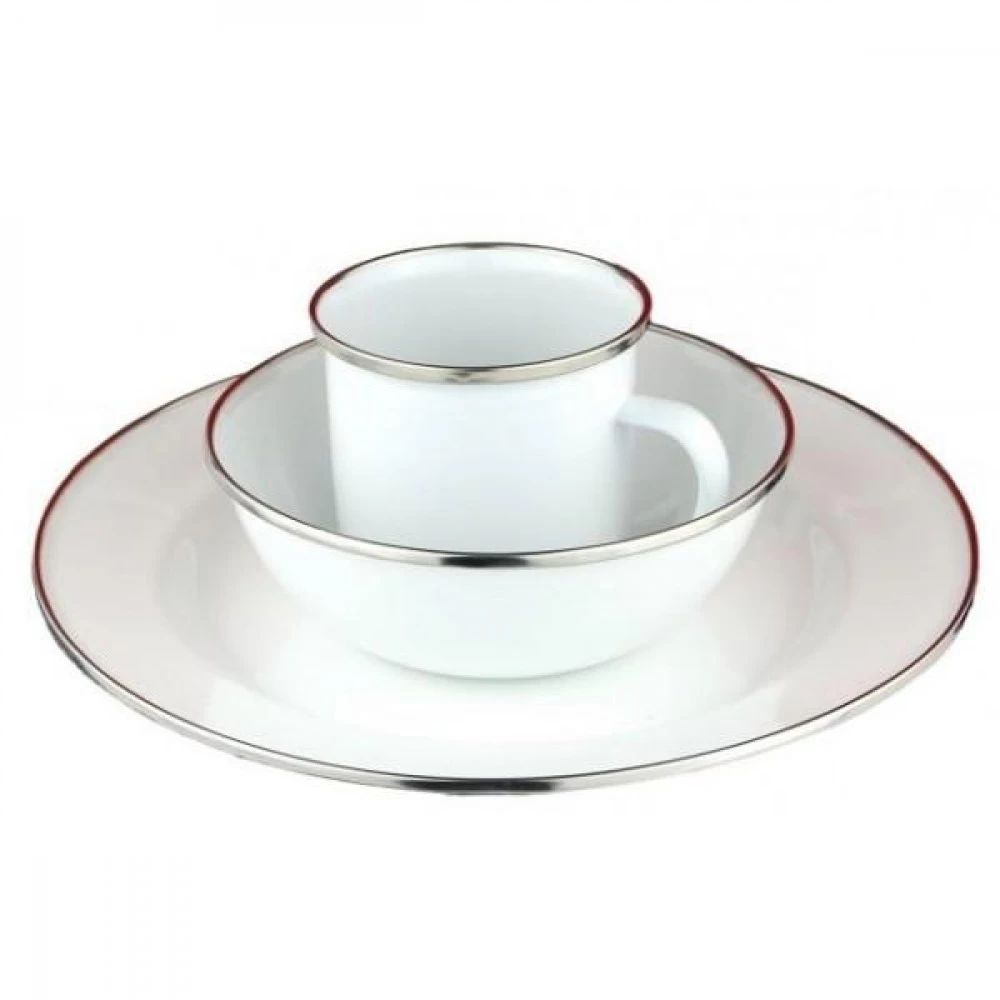 CAO Set Repas émaillé "Vintage" – Image 2