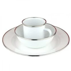 CAO Set Repas émaillé "Vintage"