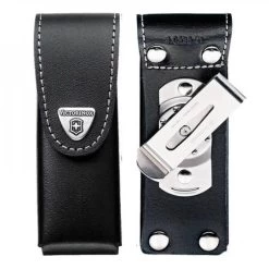 Etui Cuir Victorinox 111mm Jusqu'à 10 P Clip 4.0523.31