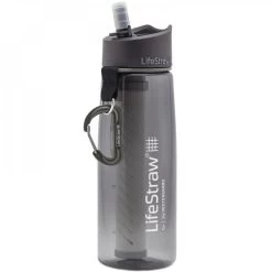 Gourde Filtre à Eau Lifestraw Go 2 Stages Noire