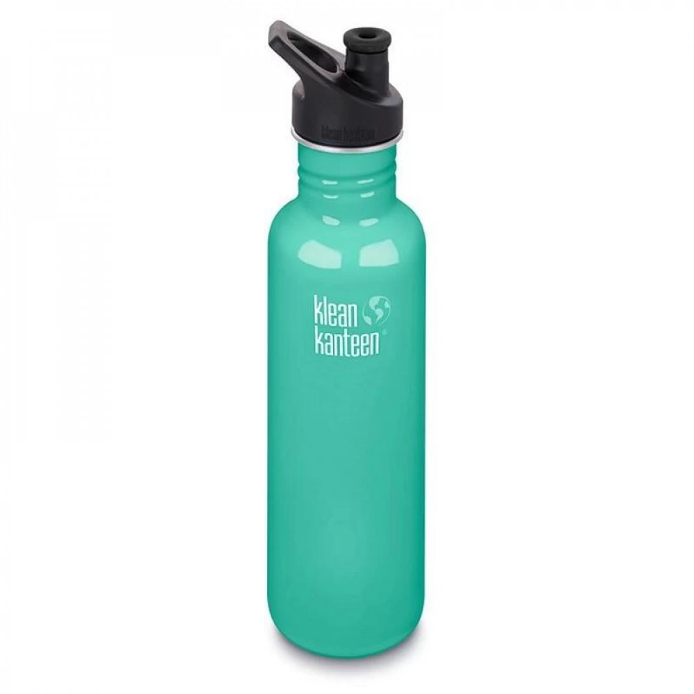 Gourde Sport Klean Kanteen Classic 0,8L Vert D'eau