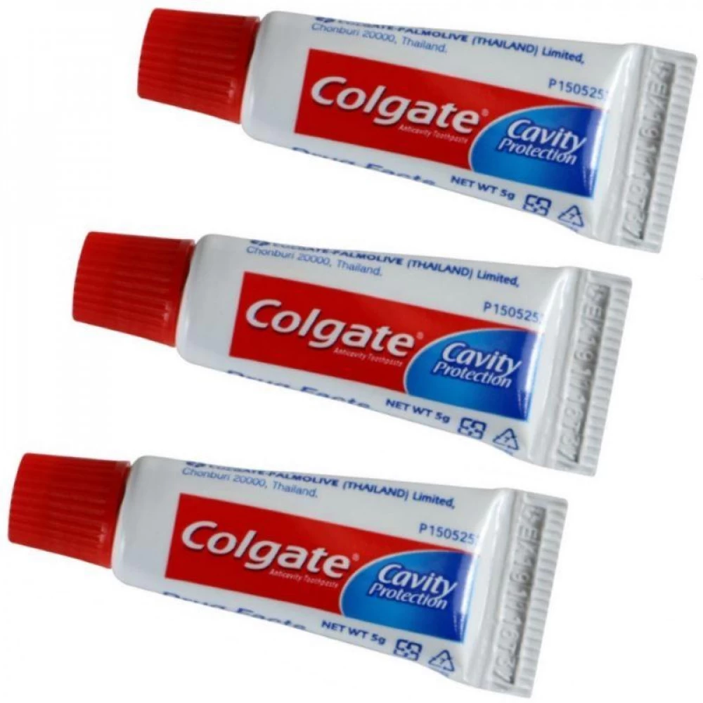 Mini Tubes De Dentifrice Colgate (lot De 3 Tubes) â Image 2