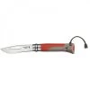 Couteau Opinel N°8 Outdoor Terre Rouge