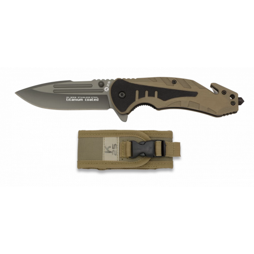 Couteau Pliant K25 G10 Lame 8.7 Cm