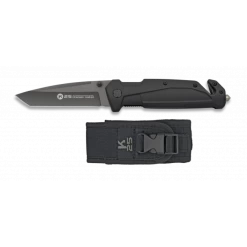 Couteau Pliant K25 Manche Caoutchouc Lame 9 Cm