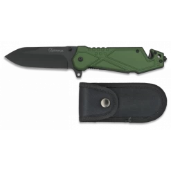 Couteau Albainox Sécurité Kaki 8.6 Cm