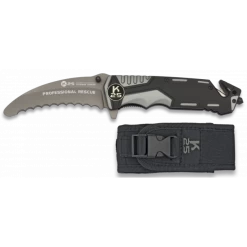 Couteau Pliable K25 Professional Rescue Lame 9.5 Cm Gris
