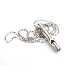 Sifflet De Survie En Acier Inoxydable