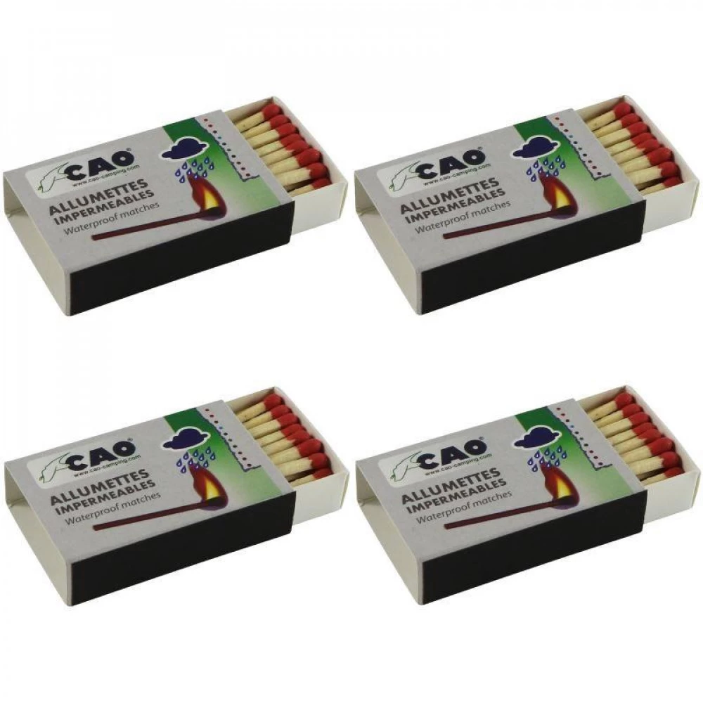 Allumettes Imperméables CAO (lot De 4 Boîtes) – Image 3