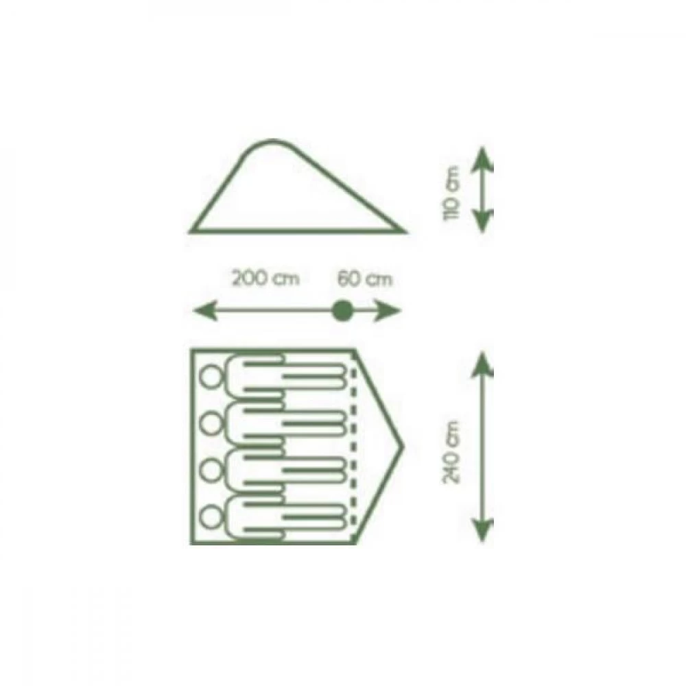 CAO Tente Dôme 2-3 Personnes – Image 3