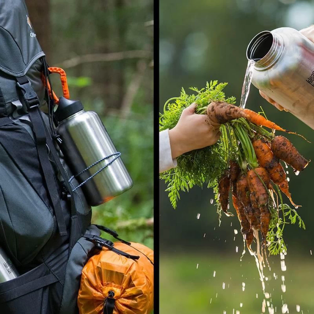 Gourde Klean Kanteen Wide 1,9L Inox Avec Large Goulot â Image 3