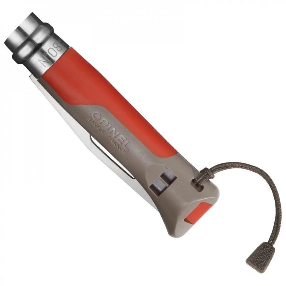 Couteau Opinel N°8 Outdoor Terre Rouge – Image 3