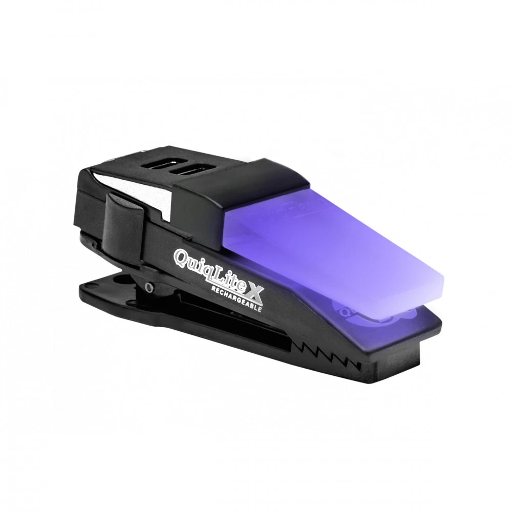 Lampe Mains-libres Rechargeable QuiqLiteX Blanc/UV LED â Image 7