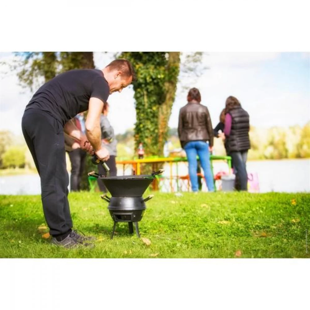 CAO Barbecue Rond Fonte H 49,5 Cm "Belle époque" – Image 4