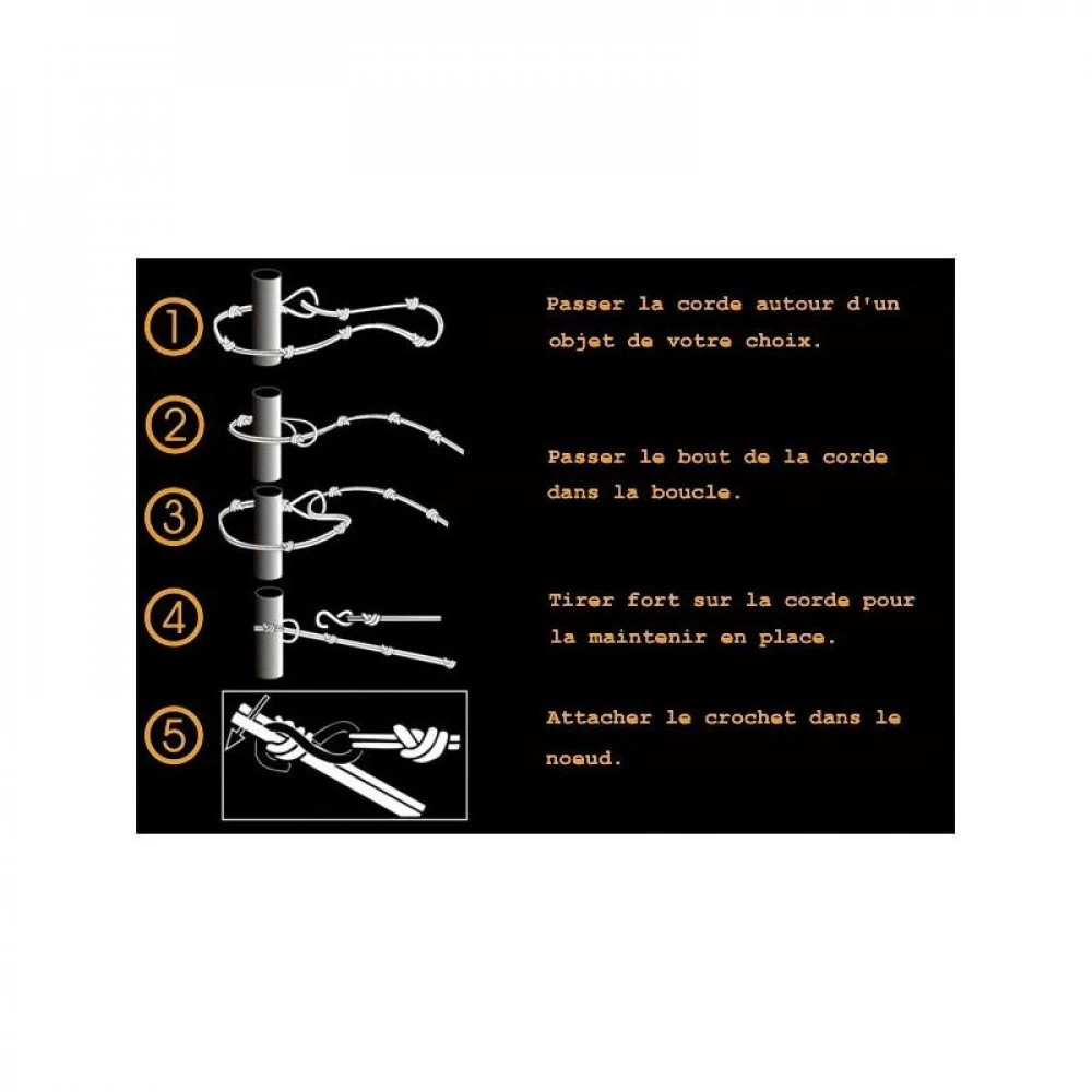 Kit De Fixation Hamac Ticket To The Moon â Image 4