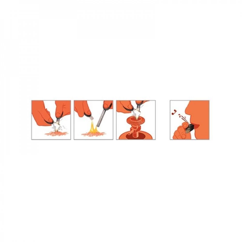 Pierre à Feu Firesteel 2.0 Scout Light My Fire Rouge – Image 4