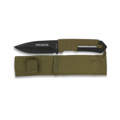 Couteau De Survie Paracorde Soldier Lame 9.8 Cm