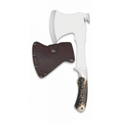 Hache Albainox Manche Corne De Cerf 29 Cm