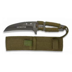 Couteau De Survie Encordé Lame 10.5 Cm