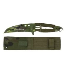 Couteau Paracorde Camouflage 21.5 Cm