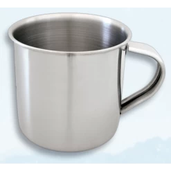 Tasse Militaire En Acier Inoxydable 220 Ml