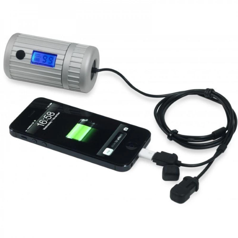 Batterie étanche Powertraveller Powermonkey Explorer 2 Bleue – Image 5