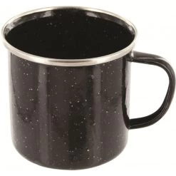 HIGHLANDER Tasse Mug De Luxe En émail Noir