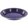 HIGHLANDER Assiette Plate De Luxe En émail Bleu