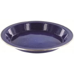 HIGHLANDER Assiette Plate De Luxe En émail Bleu