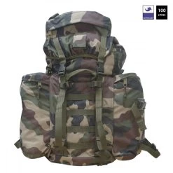 HIGHLANDER Sac à Dos Militaire 100L Avec Sur Sac