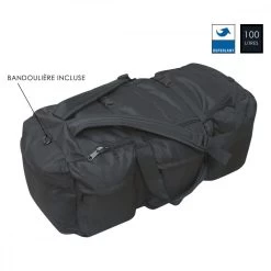 HIGHLANDER Sac à Dos Commando Otan 100L Noir