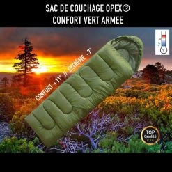 Sac De Couchage Opex Vert Armée